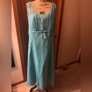 David’s Bridal🩵 teal dress like new